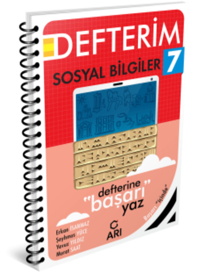 7 Sınıf Sosyalimo Sosyal Bilgiler Defterim resmi