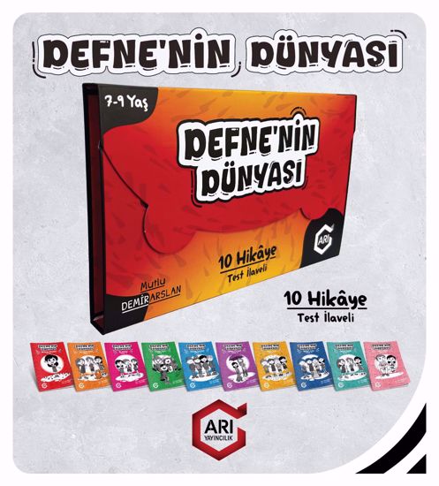 Defnenin Dünyası 7-9 yaş 10 Hikaye Testli resmi
