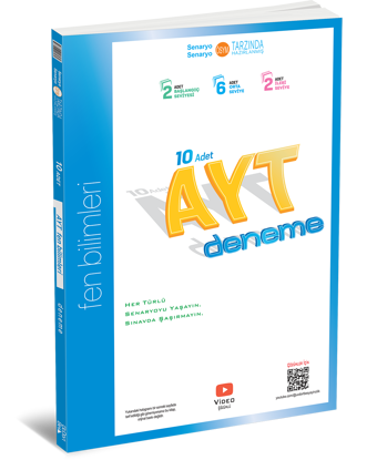 345 - AYT 10 lu Fen Bilimleri Deneme - GÜNCEL BASK resmi