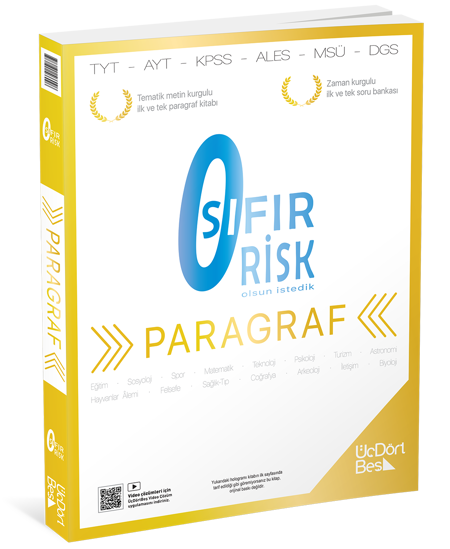 345 - Paragraf Sıfır Risk - GÜNCEL BASKI resmi