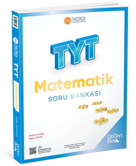 345 - TYT Matematik Soru Bankası - GÜNCEL BASKI resmi