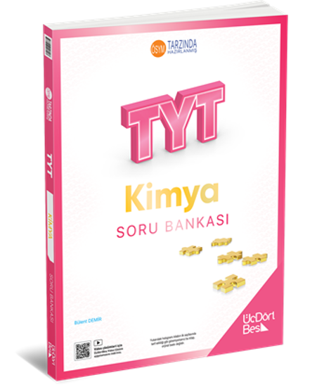 345 - TYT Kimya Soru Bankası- GÜNCEL BASKI resmi