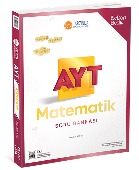 345 - AYT Matematik Soru Bankası - GÜNCEL BASKI resmi