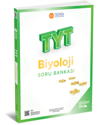 345 - TYT Biyoloji Soru Bankası - GÜNCEL BASKI resmi