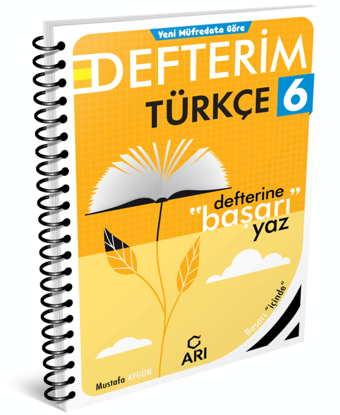 6 Sınıf Türkçemino Türkçe Defterim resmi
