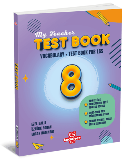 8.sınıf My Teacher Test Book resmi