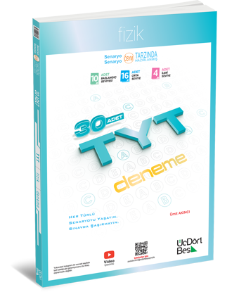 345 - TYT Fizik 30 deneme - GÜNCEL BASKI resmi
