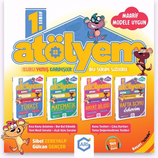 1. Sınıf 2.Dönem Atölyem Seti resmi