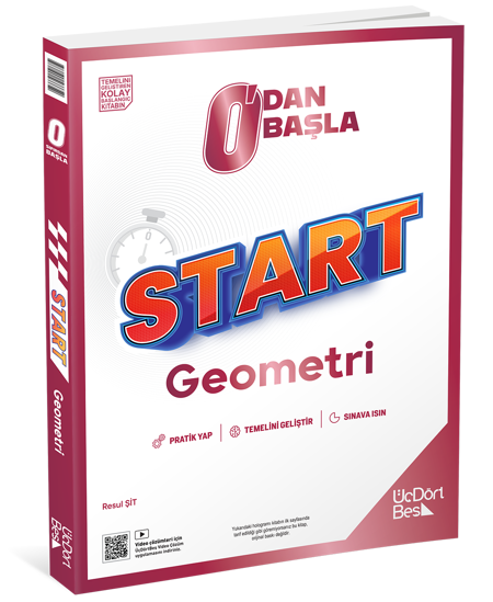 345 - Start Geometri Soru Bankası - GÜNCEL BASKI resmi