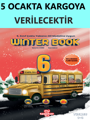 6.sınıf Çoklu Yabancı Dil Winter Book  resmi